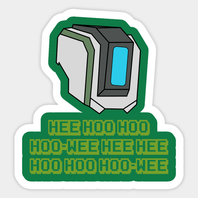 Bastion overwatch Sticker by ahmedelsiddig